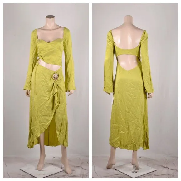 For Love & Lemons Allie Cutout Midi Dress - Picture 4 of 5